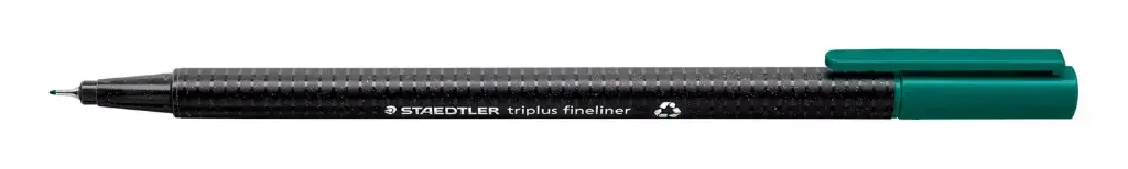 قلم تحديد دقيق ستدلر Triplus أخضر بحري