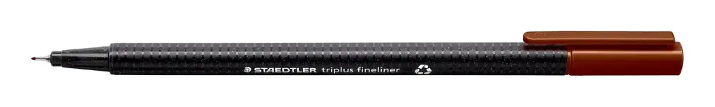 قلم تحديد دقيق ستدلر Triplus 0.3 مم بني