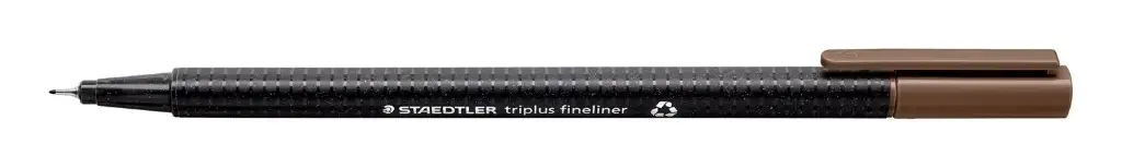 STAEDTLER Fineliner triplus 0.3mm tobacco brown