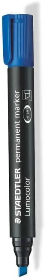 STAEDTLER Lumocolor Permanent Marker Blue – Single Piece