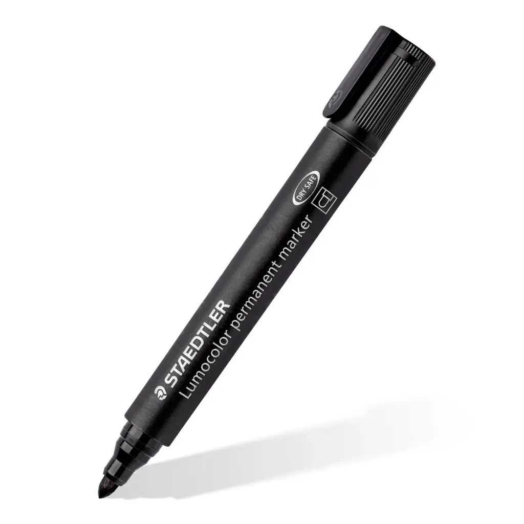 STAEDTLER Marker Lumocolor permanent Black