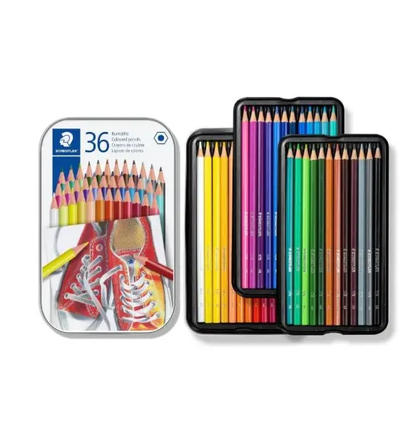 STAEDTLER Coloured pencil hexagonal 36pc
