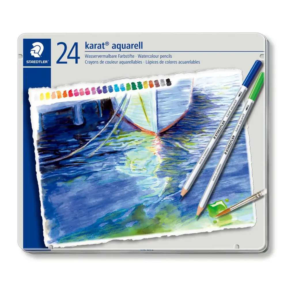 STAEDTLER Colour pen karat aqu. 24St FSC 100%