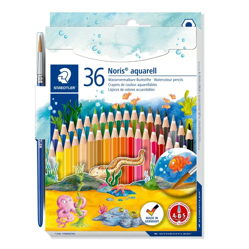 STAEDTLER Coloured pencil Noris aqu 36