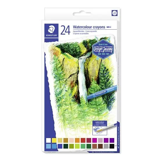 STAEDTLER Watercolour crayons 24pc