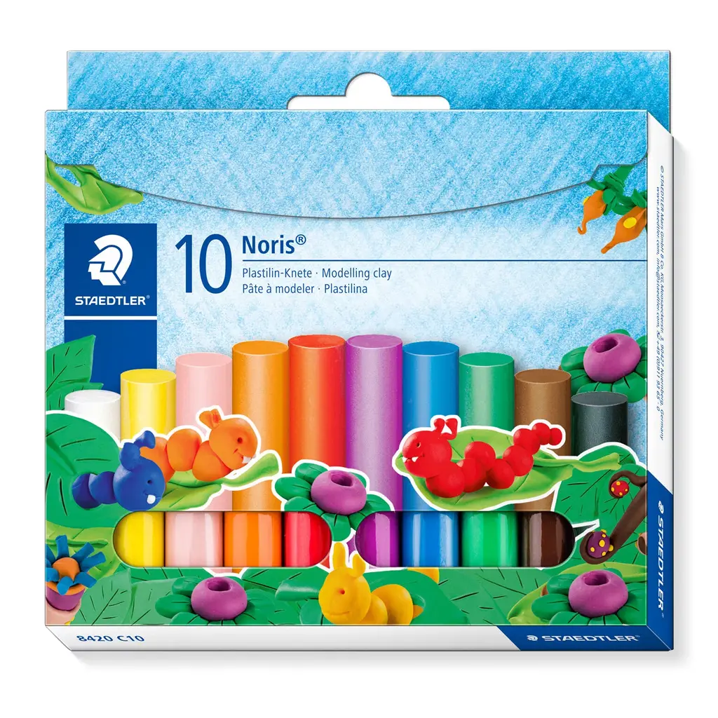 STAEDTLER Modeling Clay, 10 Assorted Colors