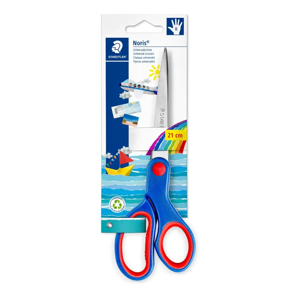 STAEDTLER Scissors Noris 21cm cardboard card