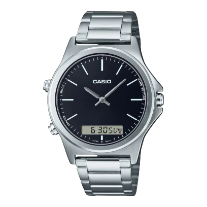 Casio Watch Stainless Steel 
Triple-fold Clasp Band , MTP-VC01D-1EUDF