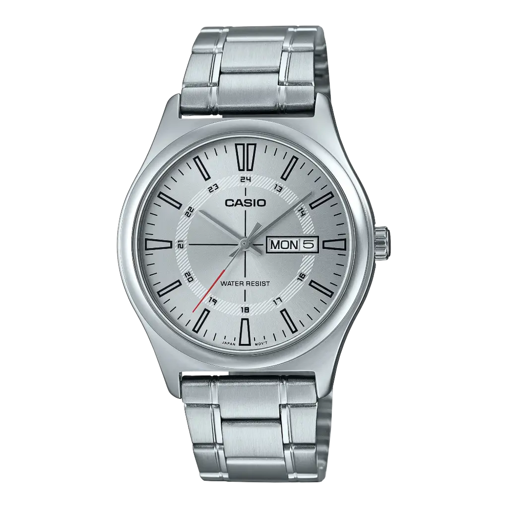 Casio Watch Stainless Steel Triple-fold Clasp Band , MTP-V006D-7CUDF