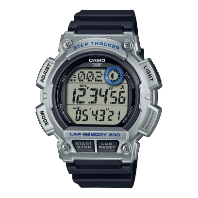 Casio Watch Resin Band , WS-2100H-1A2VDF