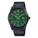 Casio Stainless Steel Triple-Fold Clasp Watch MTP-VD03B-3AUDF