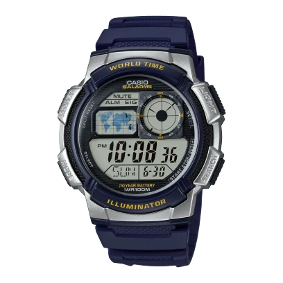 Casio Watch Resin Band , AE-1000W-2AVDF