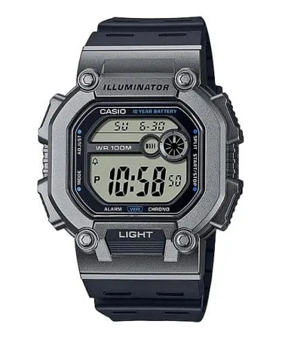 Casio Watch Resin Band , W-737H-1A2VDF