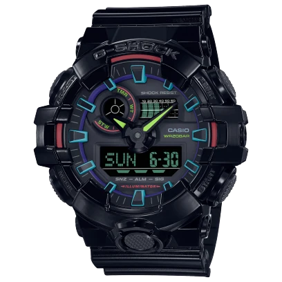 Casio G-Shock Watch , GA-700RGB-1ADR