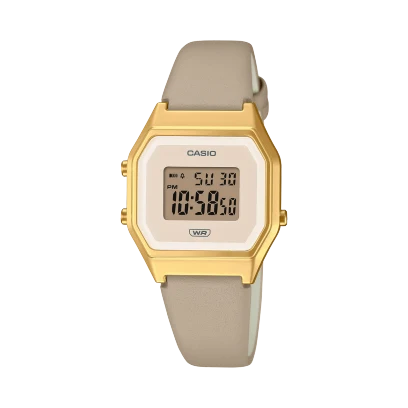 Casio Watch Genuine Leather Band , LA680WEGL-5DF