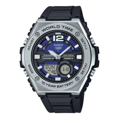 Casio Watch Resin Band , MWQ-100-2AVDF