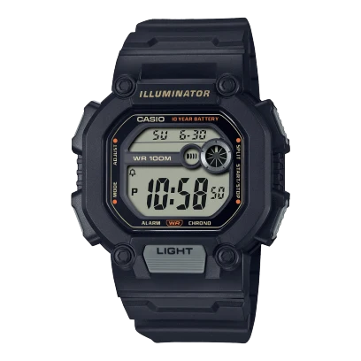 Casio Watch Resin Band , W-737HX-1AVDF