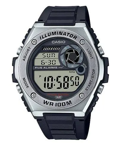 Casio Watch Resin Band , MWD-100H-1AVDF
