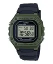 Casio Watch Resin Band , W-218H-3AVDF