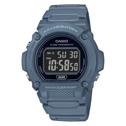 Casio Watch Resin Band , W-219HC-2BVDF