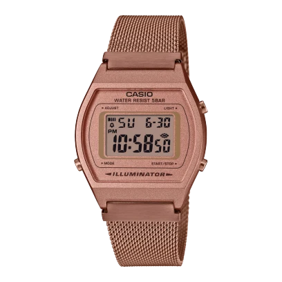 Casio Stainless Steel Mesh Adjustable Clasp Watch B640WMR-5ADF