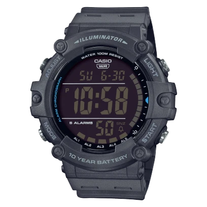 Casio Watch Resin Band , AE-1500WH-8BVDF