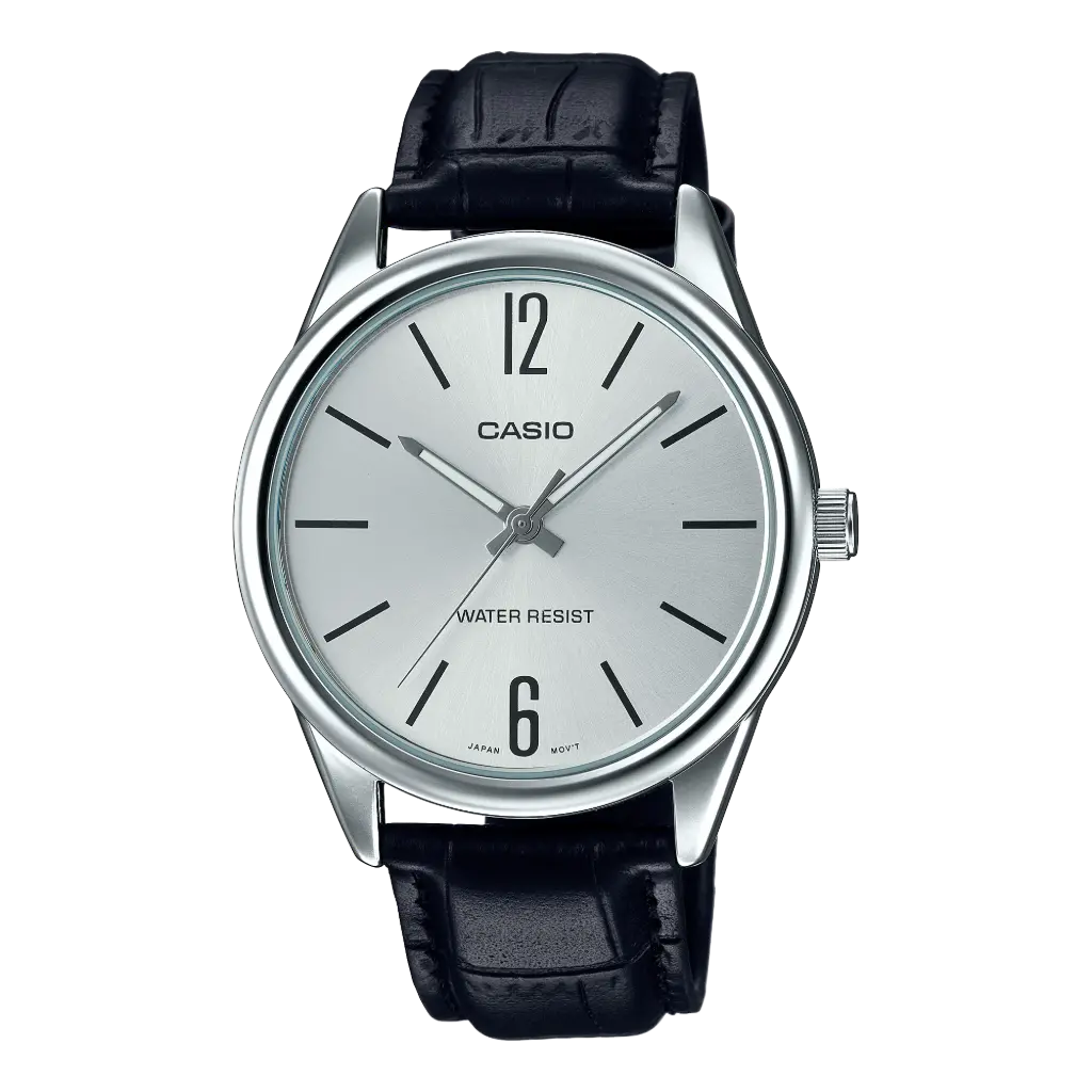 Casio Leather Band Watch MTP-V005L-7BUDF