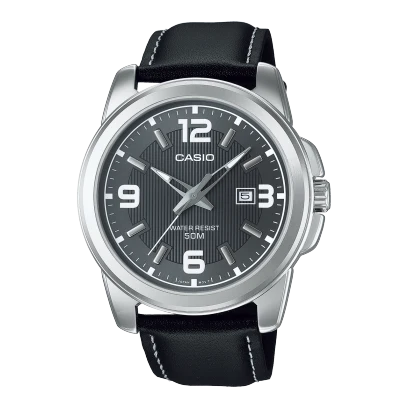Casio Genuine Leather Band Watch MTP-1314L-8AVDF