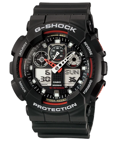 Casio G-Shock Watch , GA-100-1A4DR