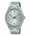 Casio Stainless Steel Triple-Fold Clasp Watch MTP-V005D-7B4UDF