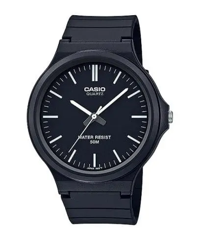 Casio Watch Resin Band , MW-240-1EVDF