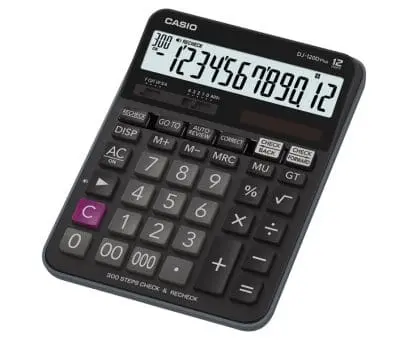 Casio  Practical Calculator , dj-120dplus-wa-dpw