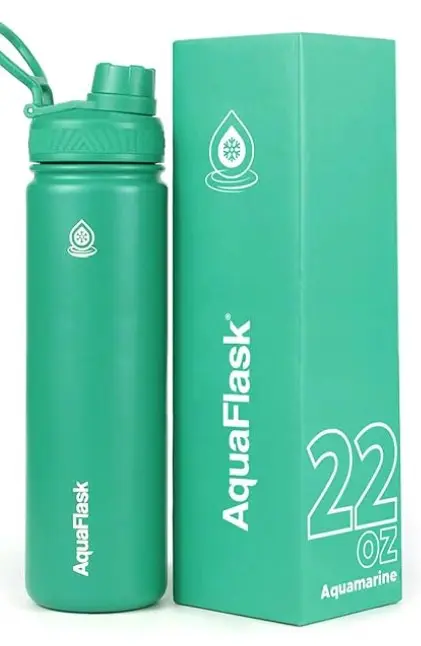 Aqua Flask Regular Water Bottle 22oz 650 ML Mint Gelato AF-R51