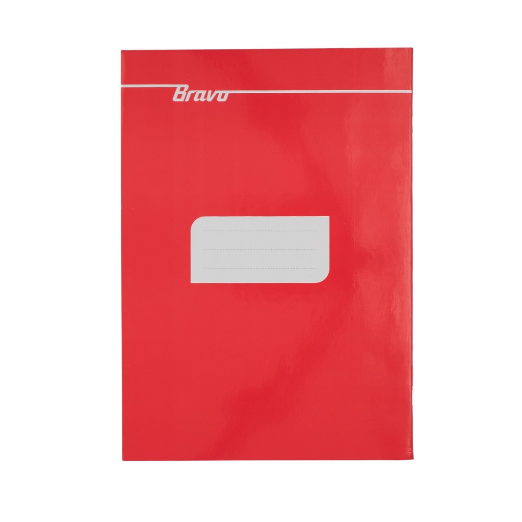 Large Italian-Style Ruled Notebook – 100 Sheets, Plain Cover, Assorted Colors