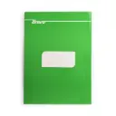Bravo Notebook Large 40 Sheets  Ruled - Plain Cover Colors Shrink Pack 10 Notebook