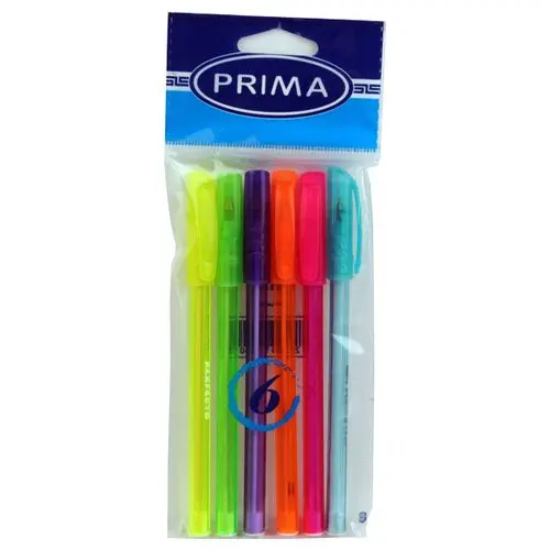 Prima Flash Pen Set, 6 Pieces