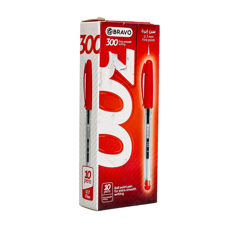 Bravo ball pen bravo 300-10 pen - red
