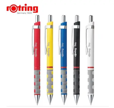 Rotring Tikky Pen 0.7mm Red Grip Box of 12