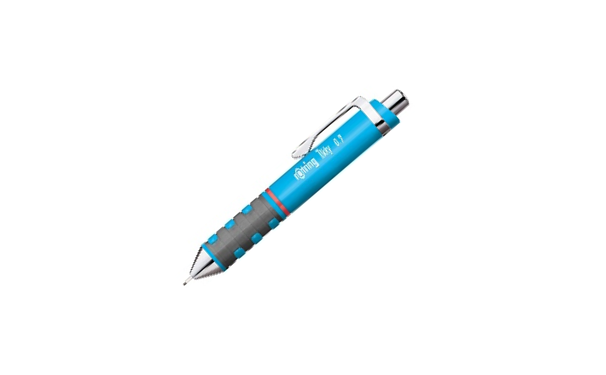 Faber-Castell Pen Lead Refills Rotring Grip 0.7mm Color Light Blue Box 12 Pen