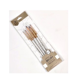 M&G Set Round Brushes 5 Brushes Imported