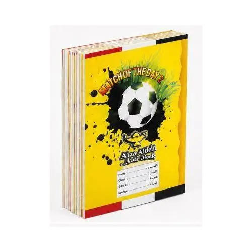 Notebook Math 40 Sheets 15 Piece Shrink Pack – Qena
