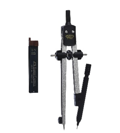 Faber-Castell Compass Lead Refills Single Piece 1/2 +Box Lead Refills