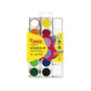 Jovi Watercolor Paint Set, 12 Colors, 22mm