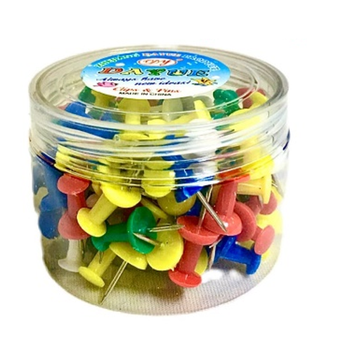 Office Long Push Pins – Vacuum Pack