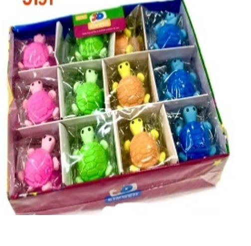 Turtle Eraser 5191 – 36-Piece Pack