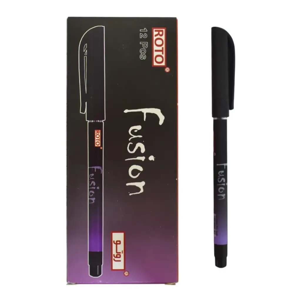 Roto 12-Piece Pen Set Box Roto Fusion Black