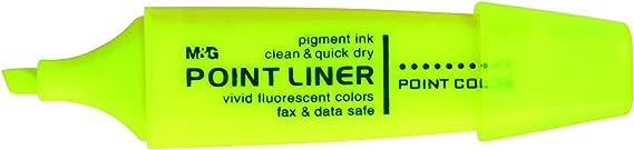 M&G 12-Piece Fluorescent Highlighter Pen Set