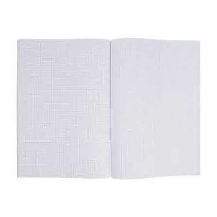 Notebook 56 Sheets Lesson Topic Squared 1/2 cm