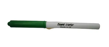 Italian Green Fine Tip Whiteboard Marker