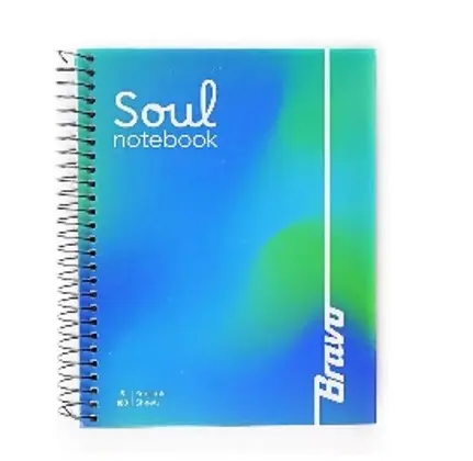 BRAVO New Soul Notebook 180 Sheets Medium